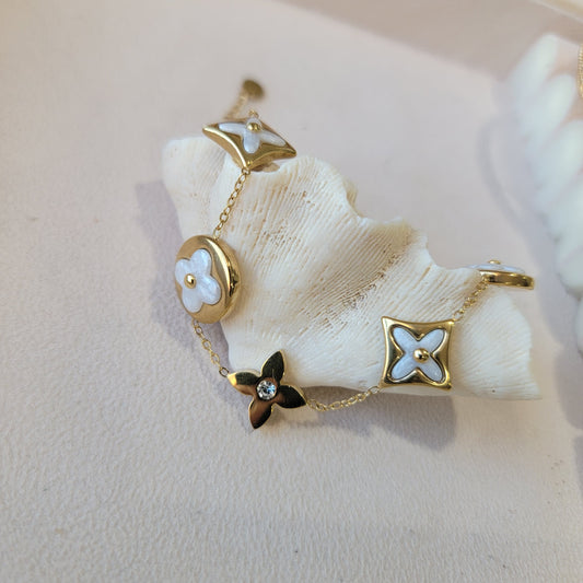 Circle&stars bracelet